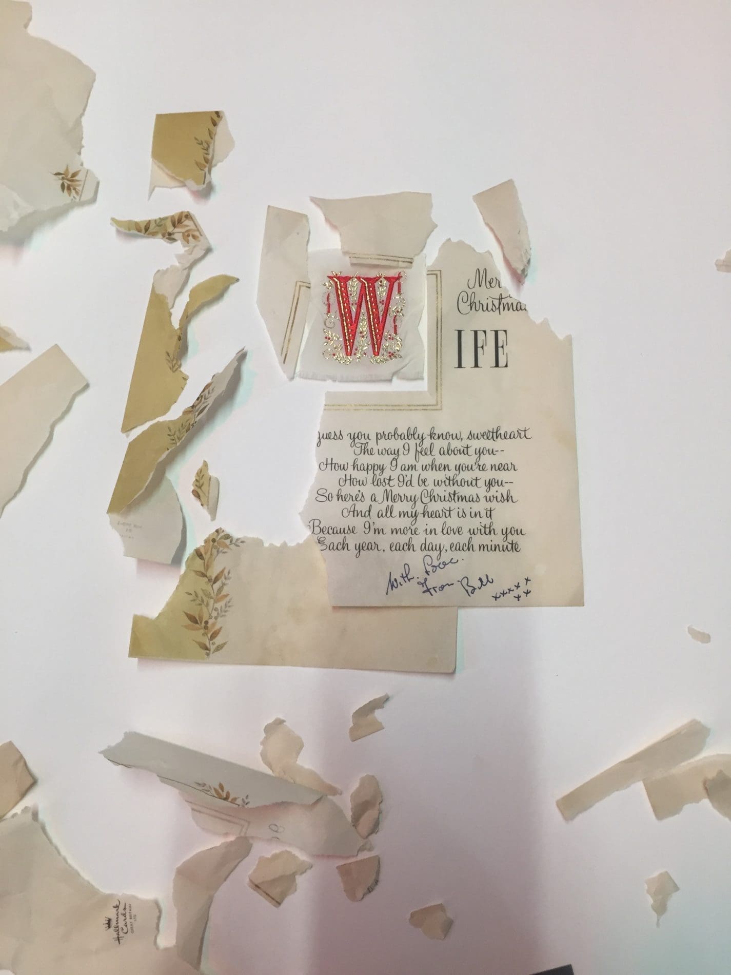 Digital Editing to Recreate Damaged Artwork by Sarah Morris
