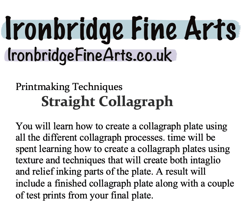 Collagraph Face Examples How to create a Collagraph? by Jenny Gunning from Ironbridge Fine Arts ...